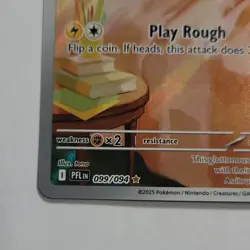 Pokemon TCG Yamper 099/094 Me02 Phantasmal Flames Holo IR EN Basic HP 70 - Image 2