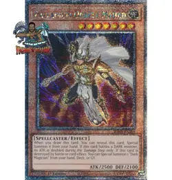 Yugioh! 1x Palladium Oracle Mahad RA03-EN266 Quarter Century Secret Rare 1st Ed - Image 1