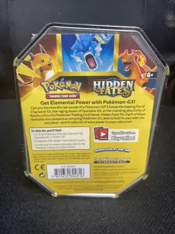 pokemon hidden fates gyarados gx Tin. - Image 2