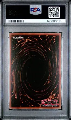 2002 Yu-Gi-Oh! Masaki The Legendary Swordsman LOB 1st Edition Common PSA 8 - Image 2