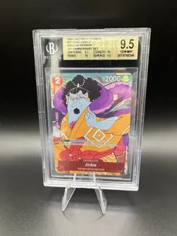 One Piece English 1st Anniversary Jinbe Bgs 9.5 - Image 1