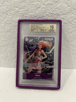 Bandai One Piece Gengar Nami OP09-070 Promo Foil English BGS 10 - Image 1