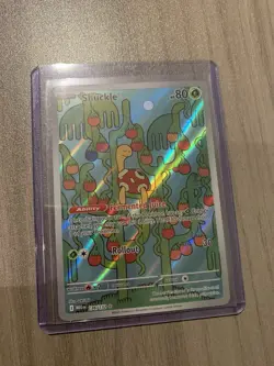 Pokemon Card TCG | Shuckle 136/132 Illustration Rare | Mega Evolution - Image 1