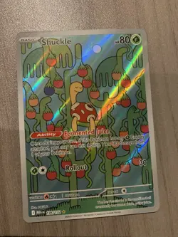 Pokemon Card TCG | Shuckle 136/132 Illustration Rare | Mega Evolution - Image 2