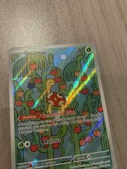 Pokemon Card TCG | Shuckle 136/132 Illustration Rare | Mega Evolution - Image 5