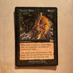 MTG Tainted Aether Urza's Saga Rare MP Magic the Gathering 1998 - Image 1