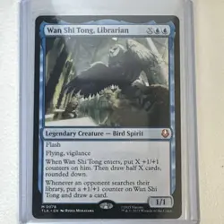 Wan Shi Tong, Librarian Avatar TLA 0078 Bird Spirit MTG - Image 1