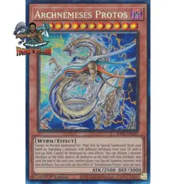 Yugioh! 3x Archnemeses Protos RA03-EN023 Collector's Rare 1st Ed NM - Image 1