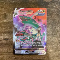 Pokemon TCG: Rayquaza VMAX TG20/TG30 Swsh12 Silver Tempest Trainer Gallery NM - Image 1
