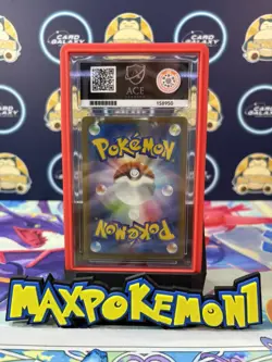 Pokemon TCG Charizard EX 349/190 SAR Shiny Treasure SV4A 2023 ACE 10 - Image 2