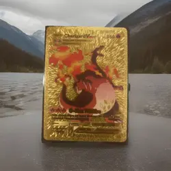 Pokemon TCG Charizard Gold Foil Fan Art Set - Image 4
