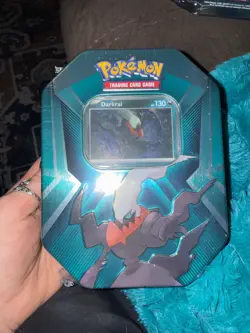 Factory Sealed Pokemon TCG Triple Whammy Tins Bundle - Tyranitar & Darkrai - Image 1