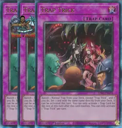 Yugioh! 3x Trap Trick RA03-EN078 Ultimate Rare 1st Ed NM - Image 1