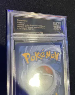 Pokemon TCG Glaceon ex 150/131 Prismatic Evolutions SIR PCG 10 - Image 2