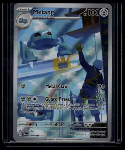 Metang #094/086 ME04: Chaos Rising tcg Pokemon - Image 1