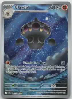 Claydol 092/086 Holo Illustration Rare Chaos Rising Pokemon NM/M - Image 1