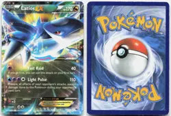 Latios EX 58/108 Holo EX Rare Roaring Skies Pokemon Holo MP - Image 3