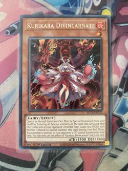 Yu-Gi-Oh BLTR-EN079 Kurikara Divincarnate Secret Rare 1st Edition NM - Image 1