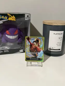 Monkey.D.Luffy ST29-001 Holo Foil Leader - One Piece TCG ST29 Egghead Yellow NM - Image 1