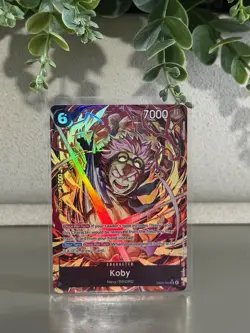 One Piece TCG Koby Alt Art EB04-044 English OP15 Kamis Adventure - Image 1