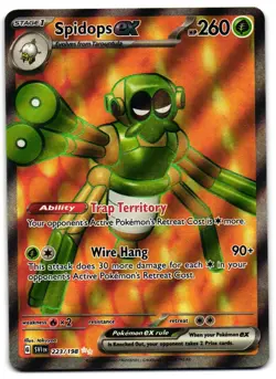 Spidops ex 223/198 - Scarlet & Violet Ultra Rare Pokemon TCG - NM Card - Image 1