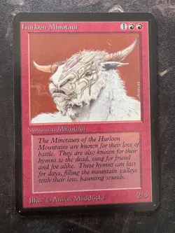 *** ALPHA Hurloon Minotaur *** NM-Mint Beauty! - DUTY FREE - Vintage MtG Magic - Image 1