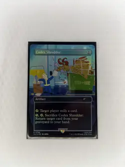 Codex Shredder (Rainbow Foil) Secret Lair Drop Foil - Image 1