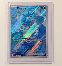 Pokemon TCG Mantyke 189/182 Illustration Rare Paradox Rift - Image 1