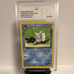 Pokemon Legendary Collection Dark schillok 39/110 2002 EN 6,5 Slab wie PSA CGC - Image 2