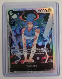 One Piece Yamato OP16-098 SR The Time of Battle Foil English NM - Image 1
