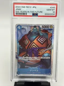 OP07-045 One Piece CCG JINBE PSA 10 500 Years in the Future SR Rare Japanese - Image 4