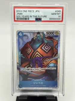 OP07-045 One Piece CCG JINBE PSA 10 500 Years in the Future SR Rare Japanese - Image 5