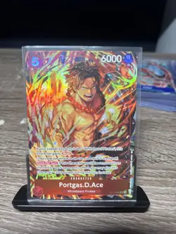 One Piece Portgas.D.Ace (ST15-005) illustration box Foil 6000 Power 5 Cost - Image 1