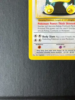 1999 Snorlax 27/64 Rare Pokemon Card - Jungle Set - Image 4
