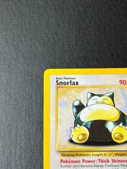 1999 Snorlax 27/64 Rare Pokemon Card - Jungle Set - Image 5