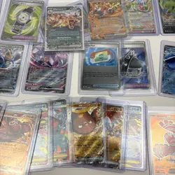 Pokemon Card Lot 42 ex V Ultra Rare Holo Cards Scarlet Violet Modern NM - Image 5