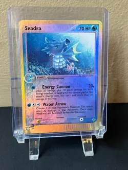 2003 Seadra 39/97 Reverse Holo Pokemon Card - Dragon Set - Image 1