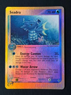 2003 Seadra 39/97 Reverse Holo Pokemon Card - Dragon Set - Image 2