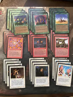 *** ANTIQUITIES Commons Set x4 (100 Cards) *** Mostly NM+! - Vintage Magic MtG - Image 1