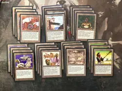 *** ANTIQUITIES Commons Set x4 (100 Cards) *** Mostly NM+! - Vintage Magic MtG - Image 3