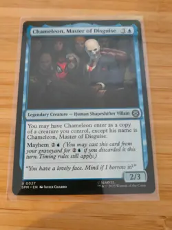 MTG Chameleon, Master of Disguise 0027 Spider-Man M/NM Free UK P&P - Image 1