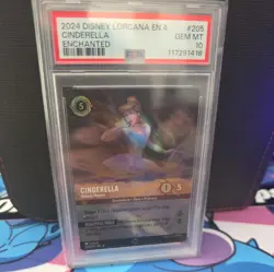 Cinderella - Melody Weaver (Enchanted) 205/204 Ursula's Return Holo PSA 10 - Image 1