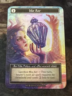 Sorcery: Contested Realm (Alpha), Mix Aer (Foil), Elite - Image 1