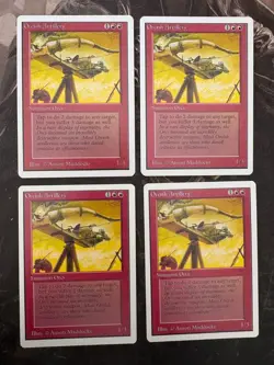 *** UNLIMITED Orcish Artillery x4 *** NM-Mint Beauty! - DUTYFREE - Magic MtG - Image 1