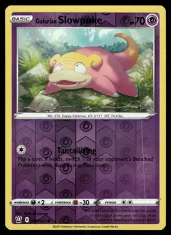 Galarian Slowpoke 054/163 - Battle Styles - Reverse Holo Common LP - Image 1