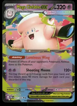 Mega Clefable ex 031/088 - Perfect Order - Holo Double Rare NM - Image 1