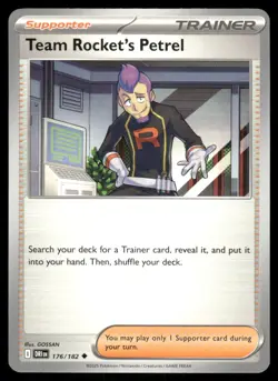 Team Rocket's Petrel 176/182 - Destined Rivals - Uncommon NM - Image 1