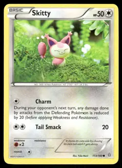 Skitty 113/160 - Primal Clash - Common NM - Image 1
