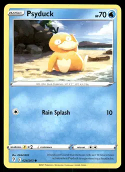 Psyduck 024/203 - Evolving Skies - Common NM - Image 1