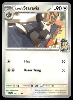 Larry's Staravia 169/217 - Ascended Heroes - Uncommon NM - Image 1